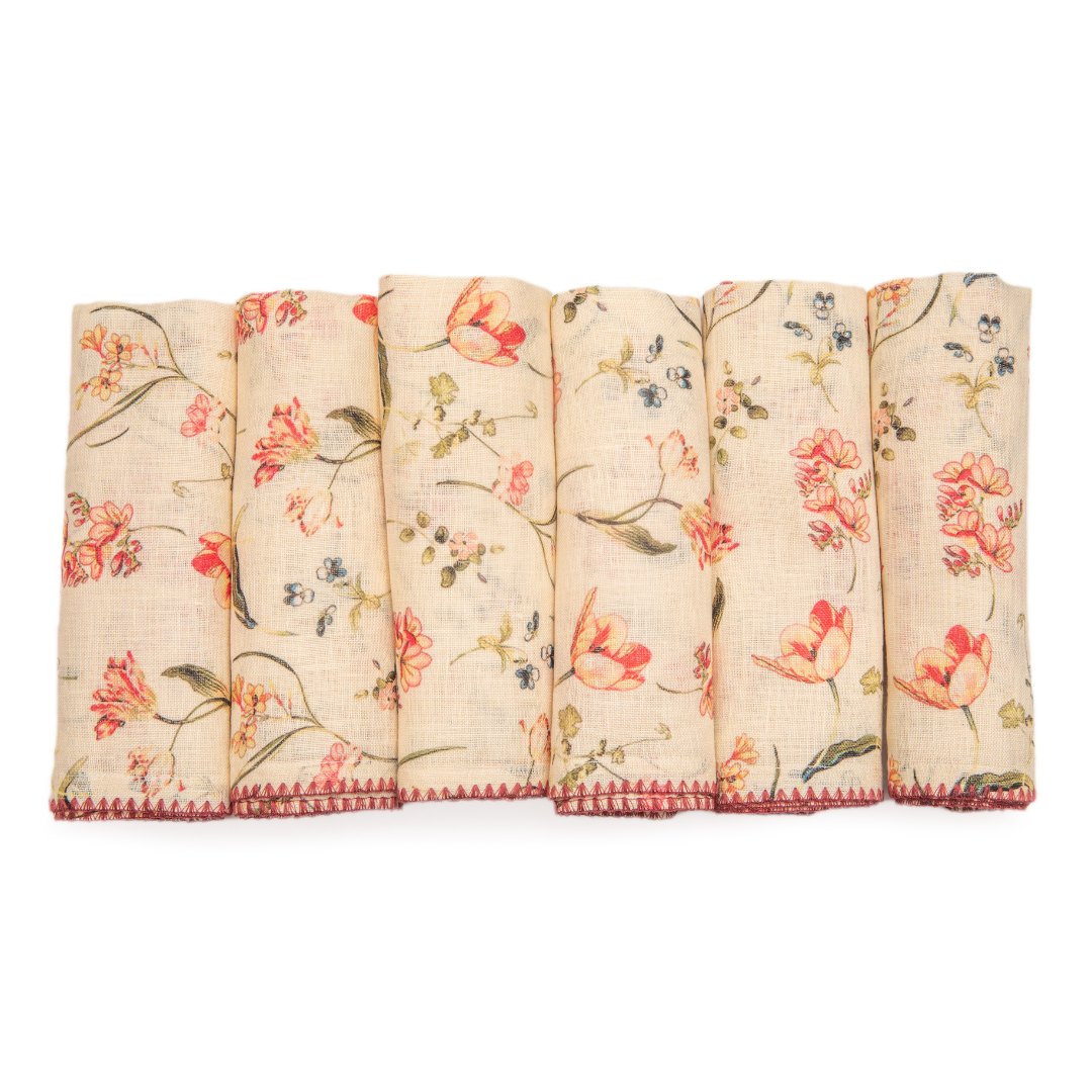 Cocktail Napkins - Floral