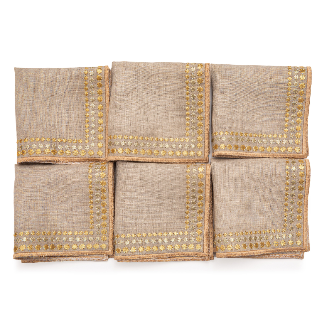 Cocktail Napkins - Natural