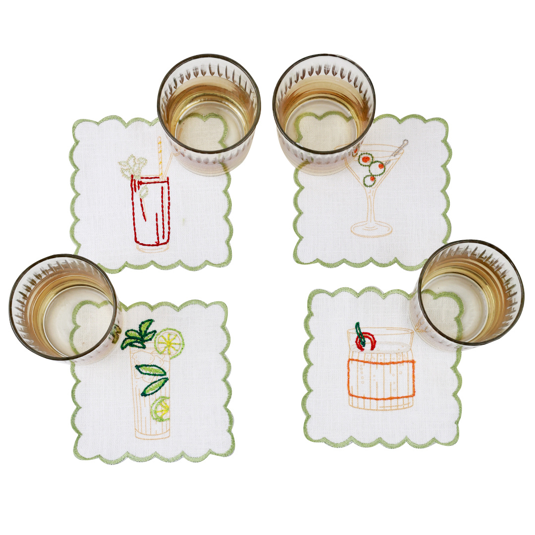 Tipsy Thread - Coasters