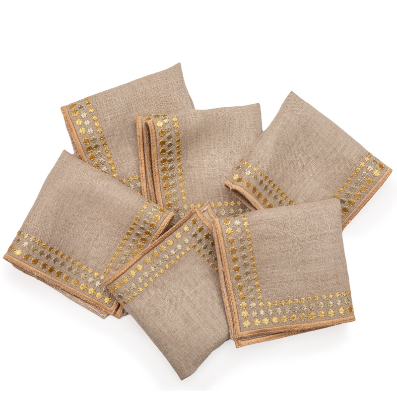 Cocktail Napkins - Natural