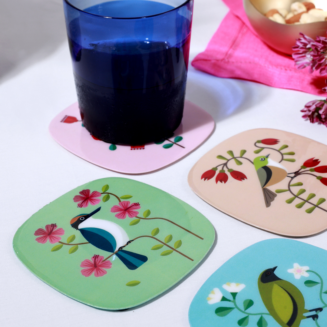 Frost & Feather - Coasters