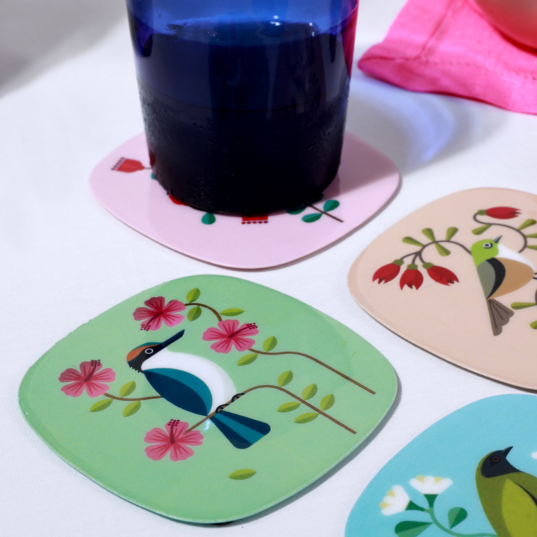 Frost & Feather - Coasters