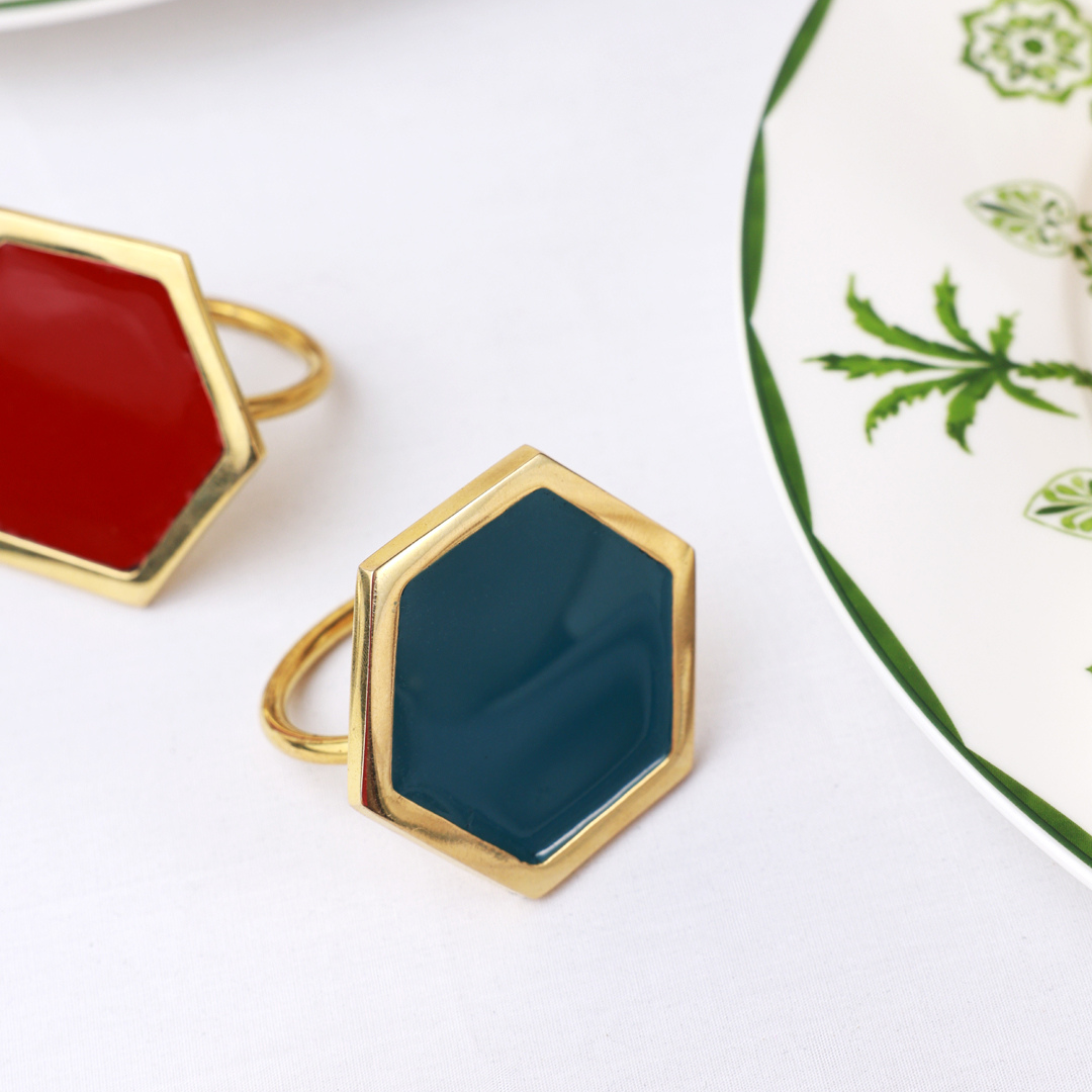 Hexy - Napkin Rings
