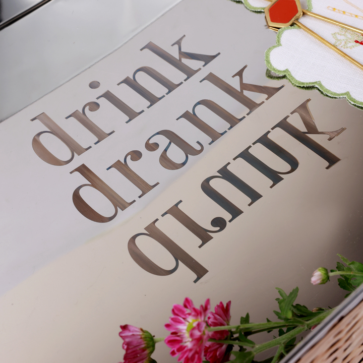 The Drink Drank Drunk - Tray