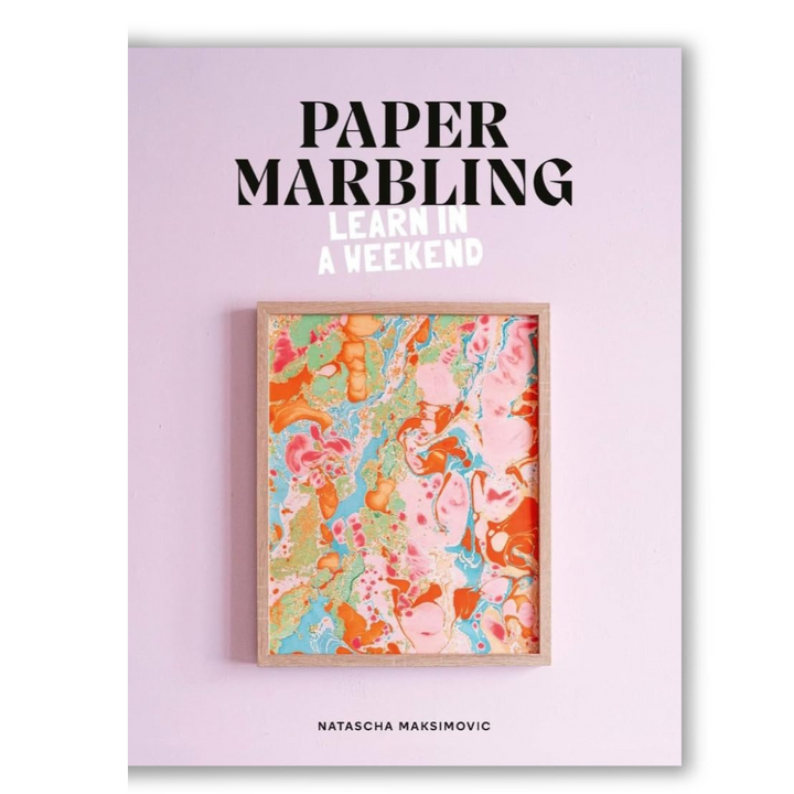 Paper Marbling: Learn in a Weekend Book