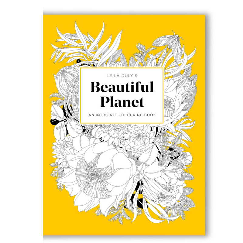 Leila Duly's Beautiful Planet: An Intricate Colouring Book