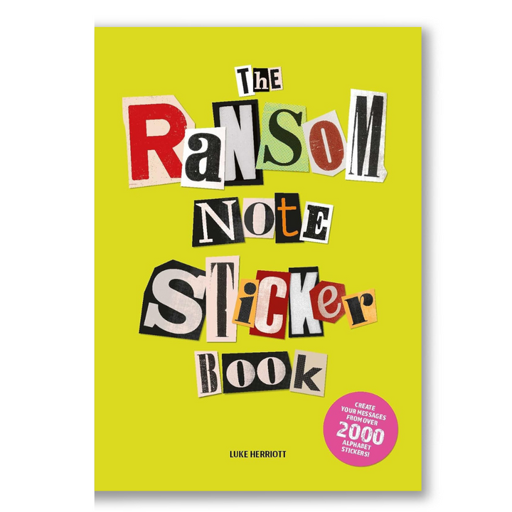 The Ransom Note Sticker Book