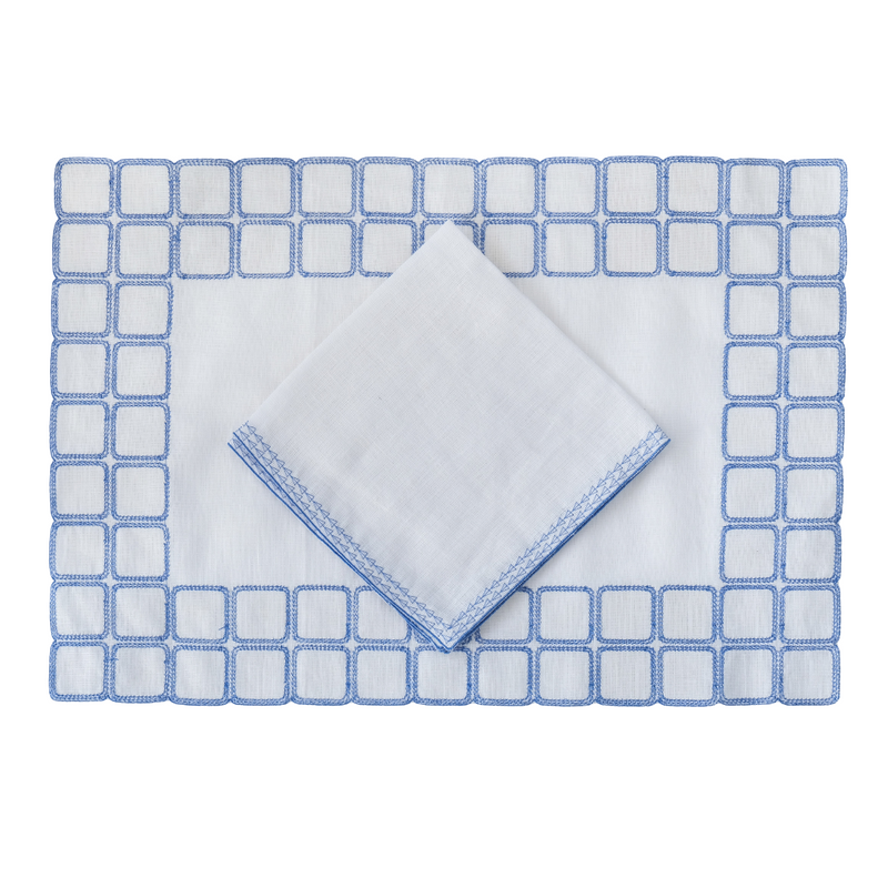 Placemats and Napkins - White