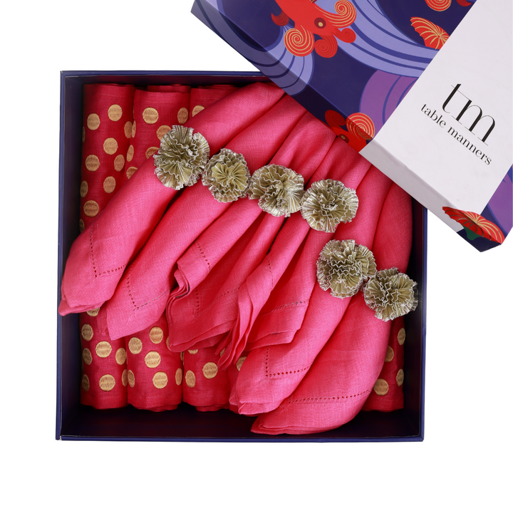 Rosy Luxe - Dining Gift Set