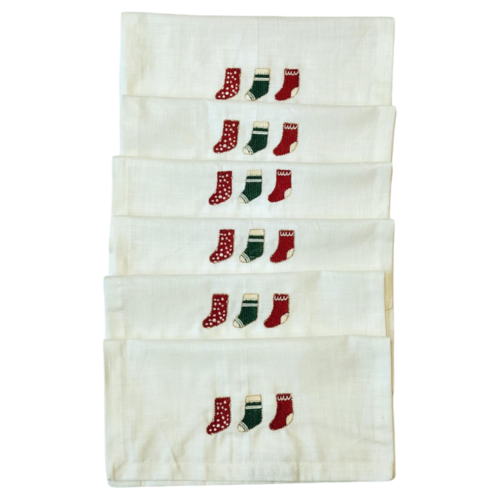 Cocktail Napkins - Sock