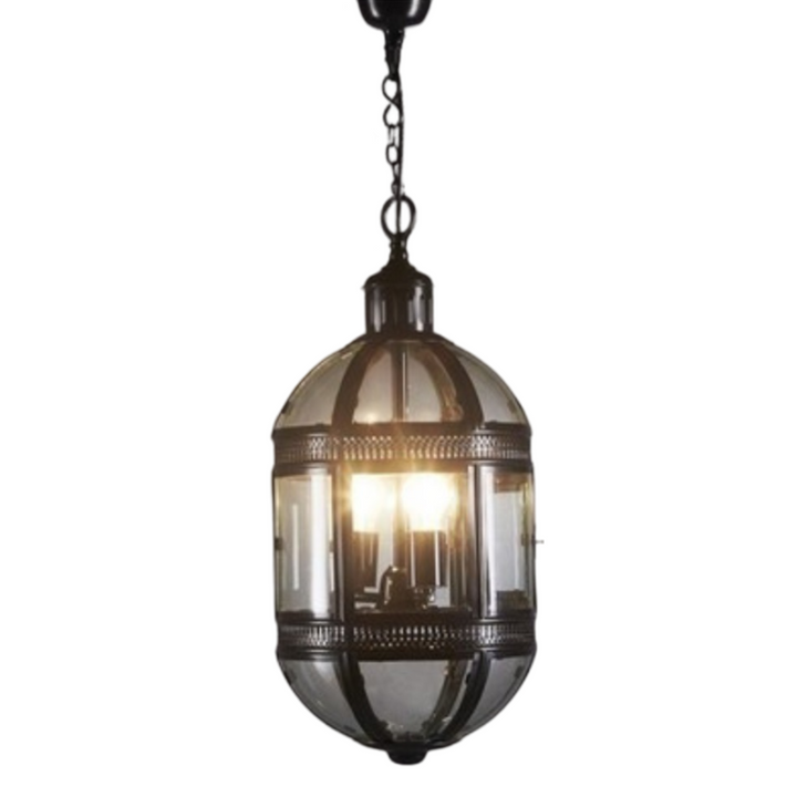 Bronze Capsule Hanging Lamp