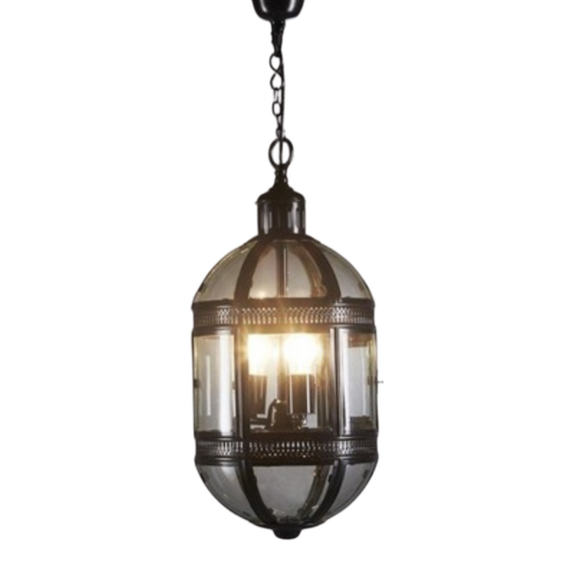 Bronze Capsule Hanging Lamp