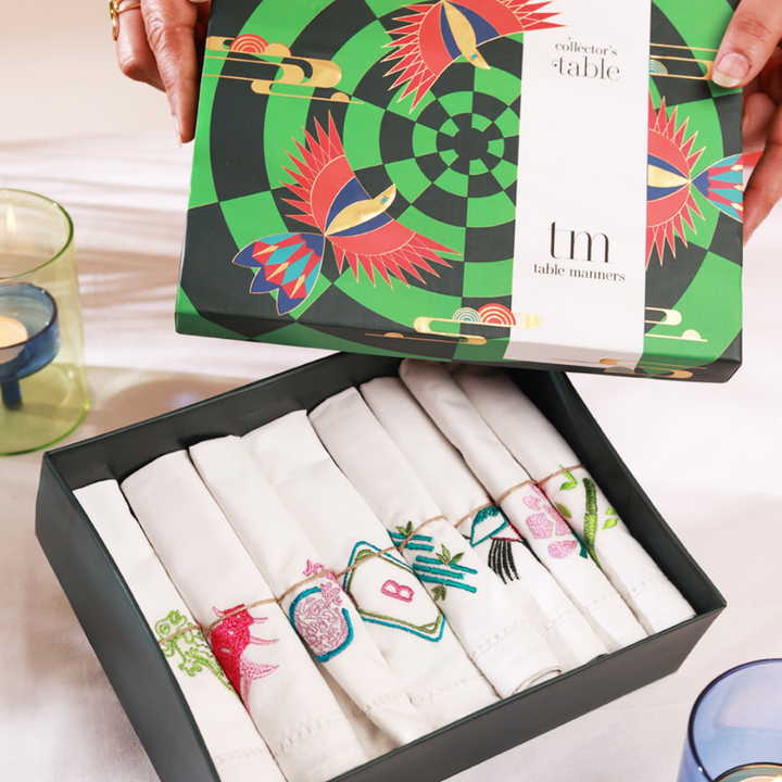 Mahjong. Please! - Tea Napkin