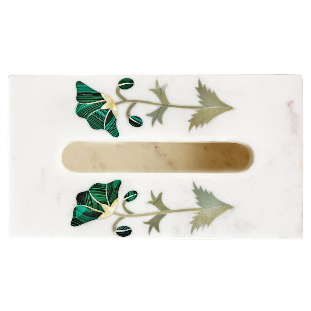 MARBLE INLAY TISSUE BOX