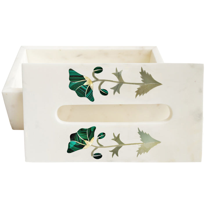MARBLE INLAY TISSUE BOX