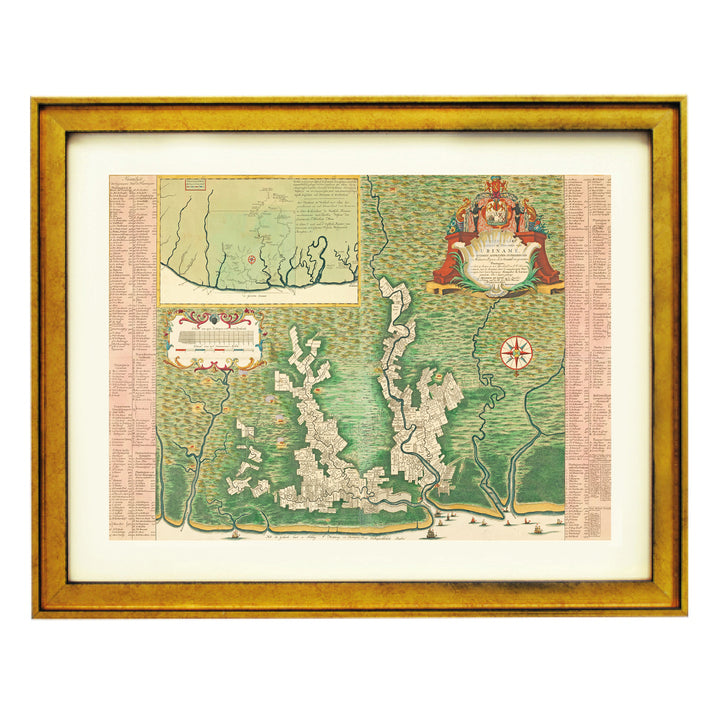 Vintage Map Art Print