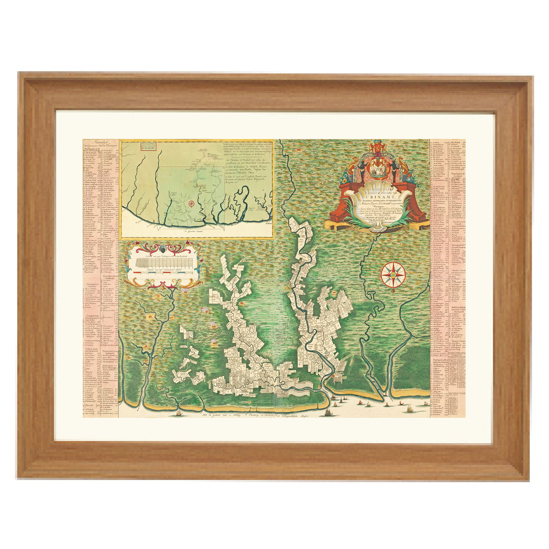 Vintage Map Art Print