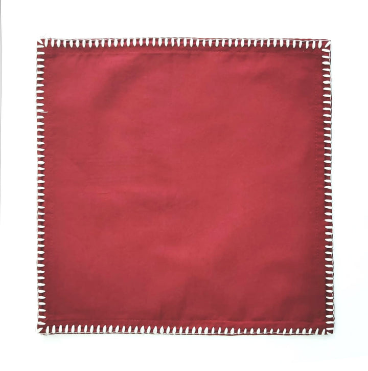 Cocktail Napkins - Maroon