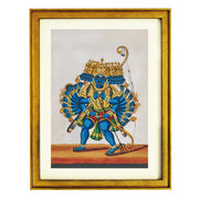 Ravana, the ten headed demon god Art Print