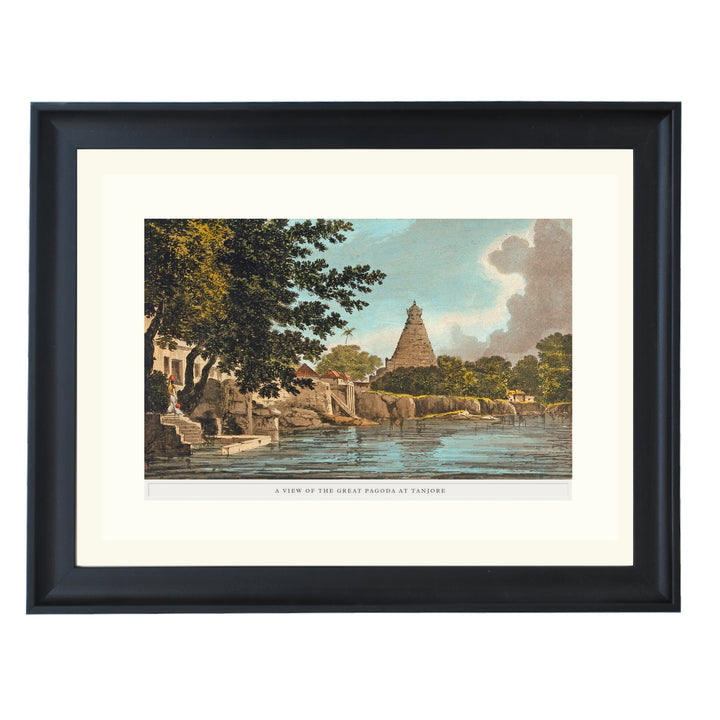 Pagoda at Thanjavur Art Print