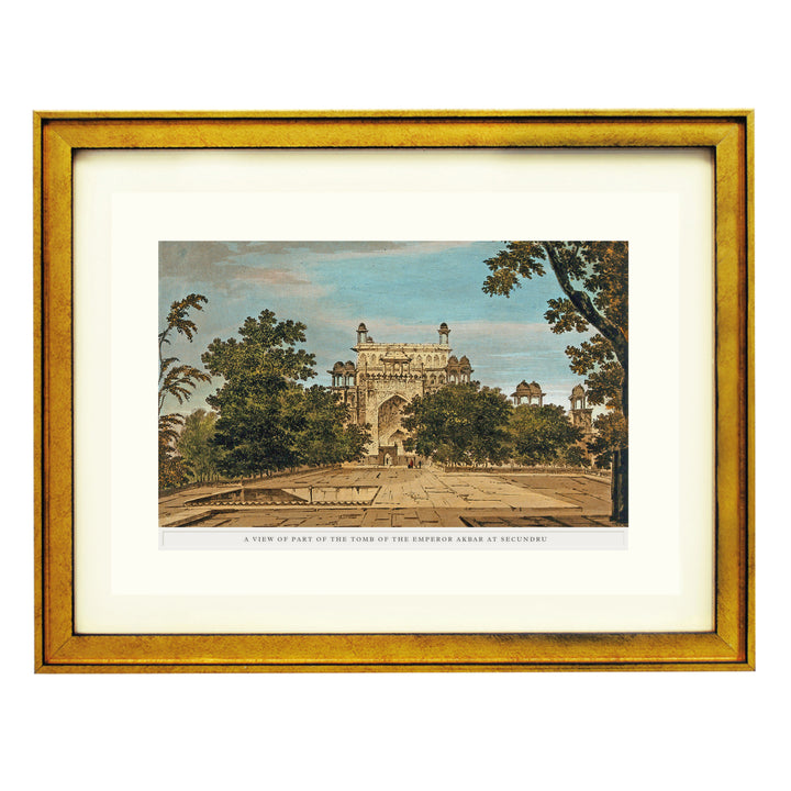 Sikandra - mausoleum of the Emperor Akbar Art Print