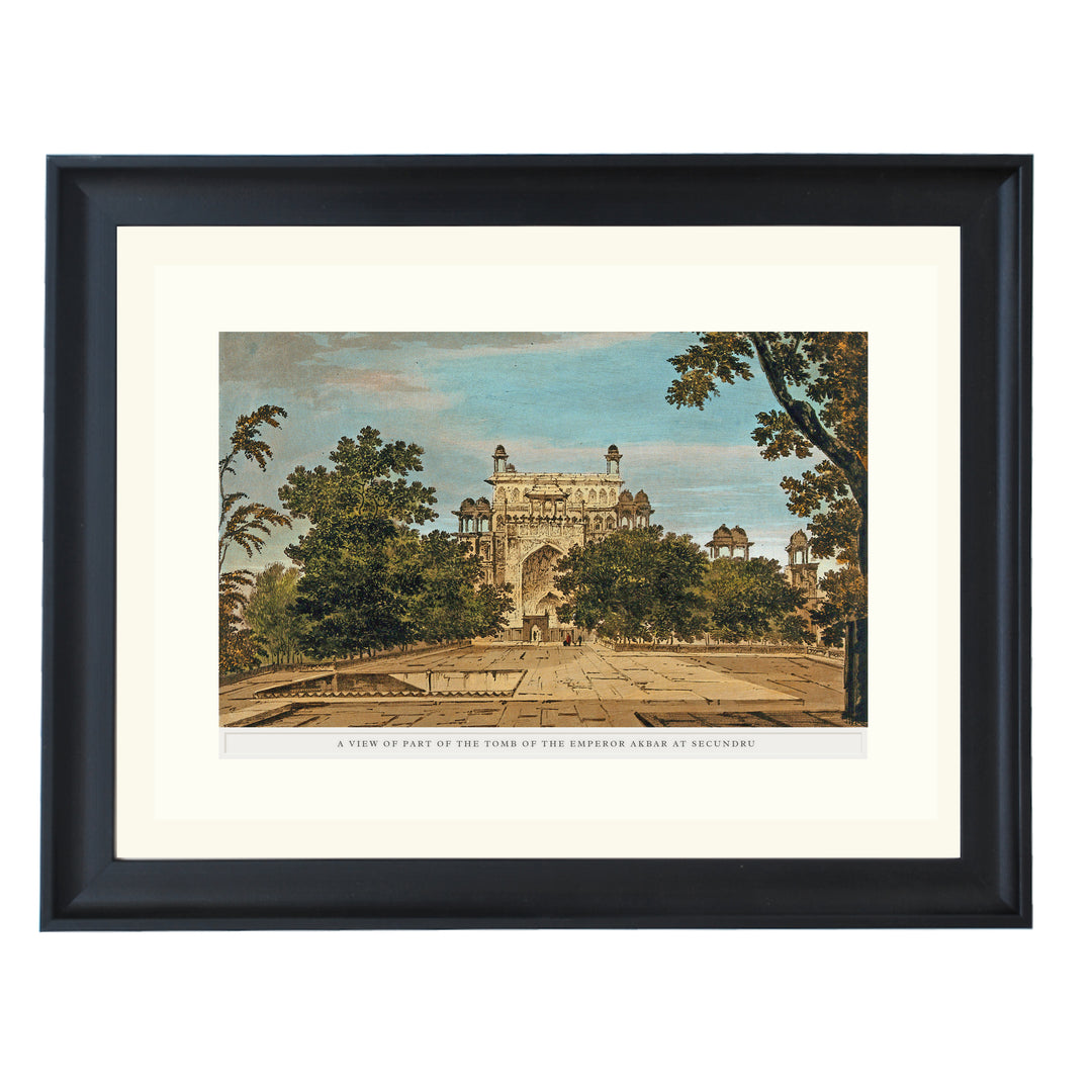 Sikandra - mausoleum of the Emperor Akbar Art Print