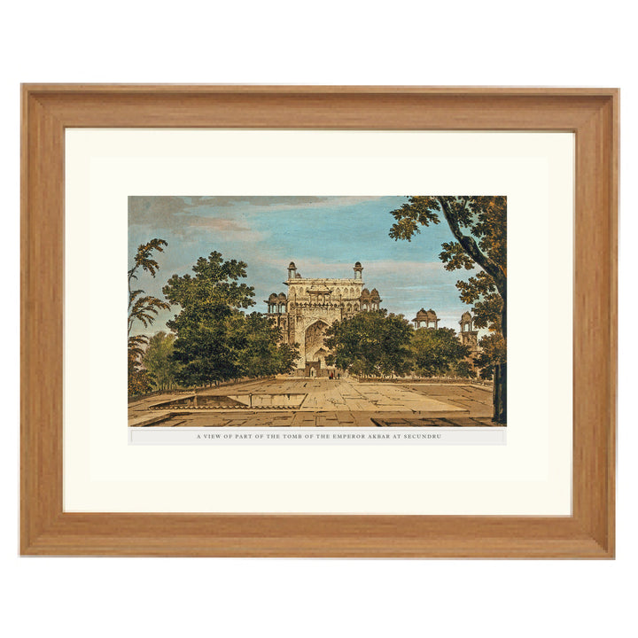 Sikandra - mausoleum of the Emperor Akbar Art Print