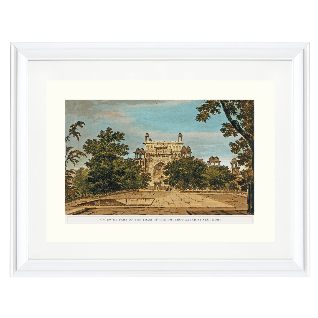 Sikandra - mausoleum of the Emperor Akbar Art Print