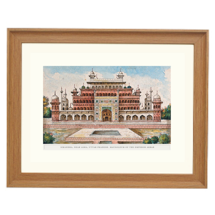 Sikandra - mausoleum of the Emperor Akbar Art Print