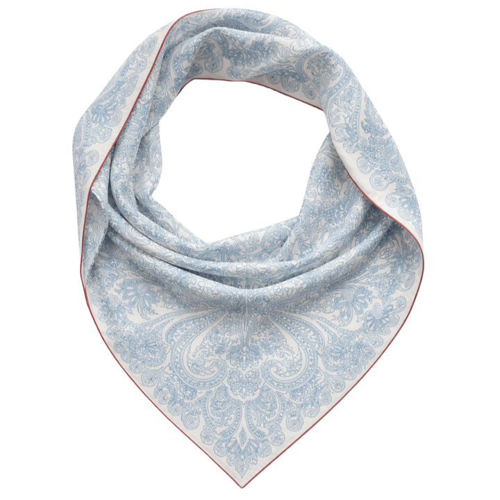Mughal Mist Cotton Scarf