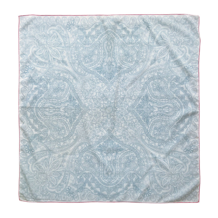 Mughal Mist Cotton Scarf