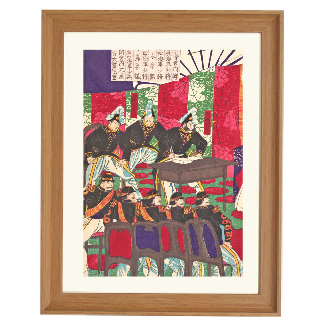 Feasting Warriors Ensemble Art Print