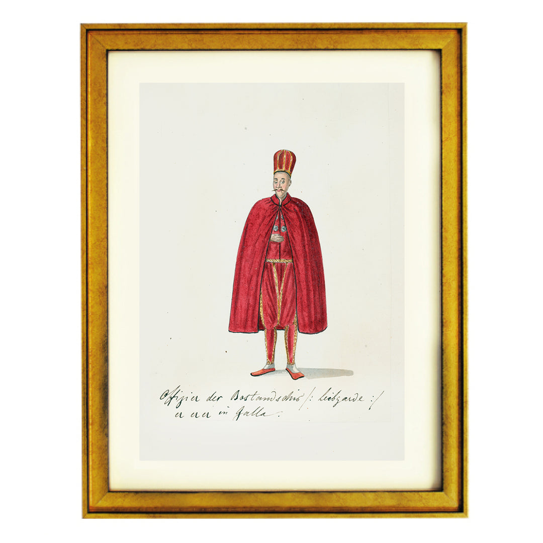 Officer of the Ottoman Empire Art Print