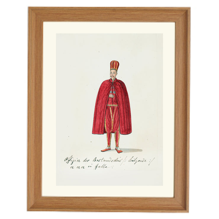 Officer of the Ottoman Empire Art Print