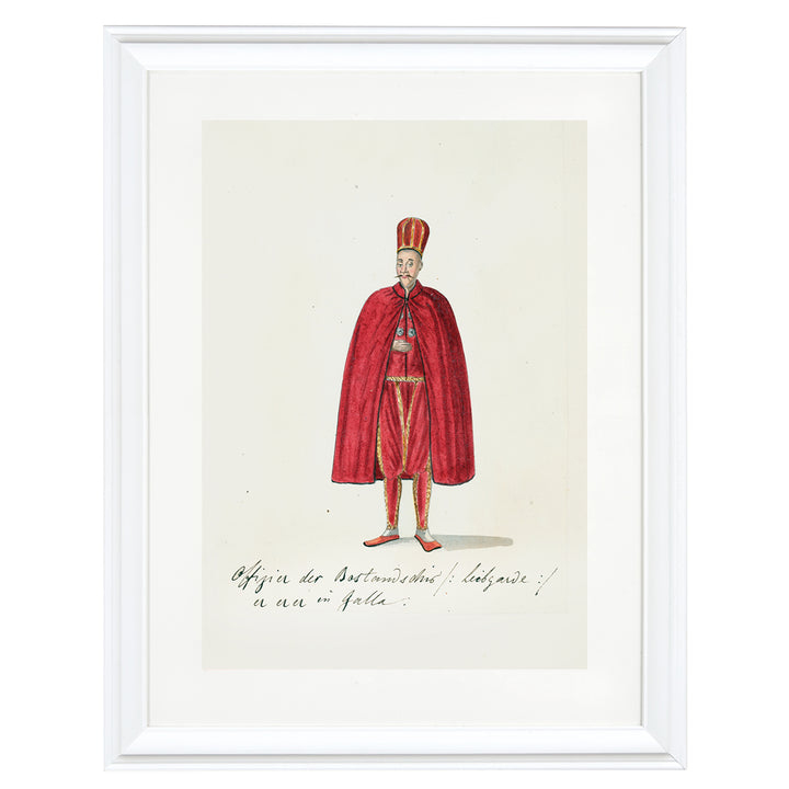 Officer of the Ottoman Empire Art Print