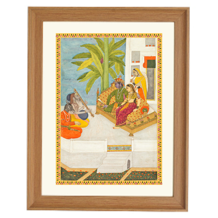 Shri Raga from Ragamala Series Art Print