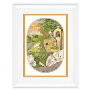 Rama, Sita, and Lakshmana in the Forest Art Print