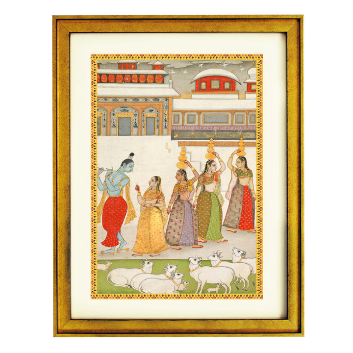 Gujari Ragini Art Print