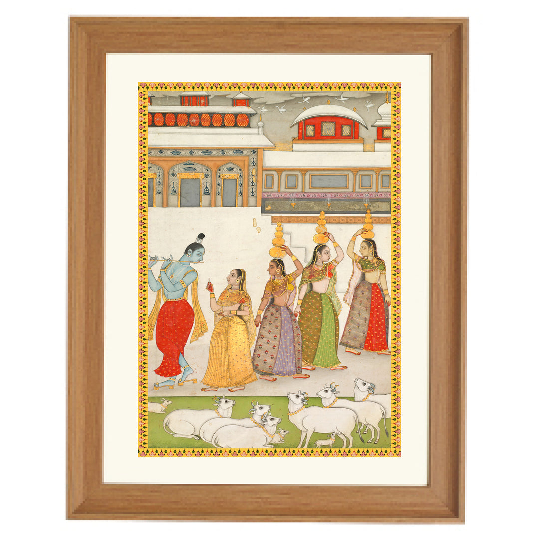 Gujari Ragini Art Print