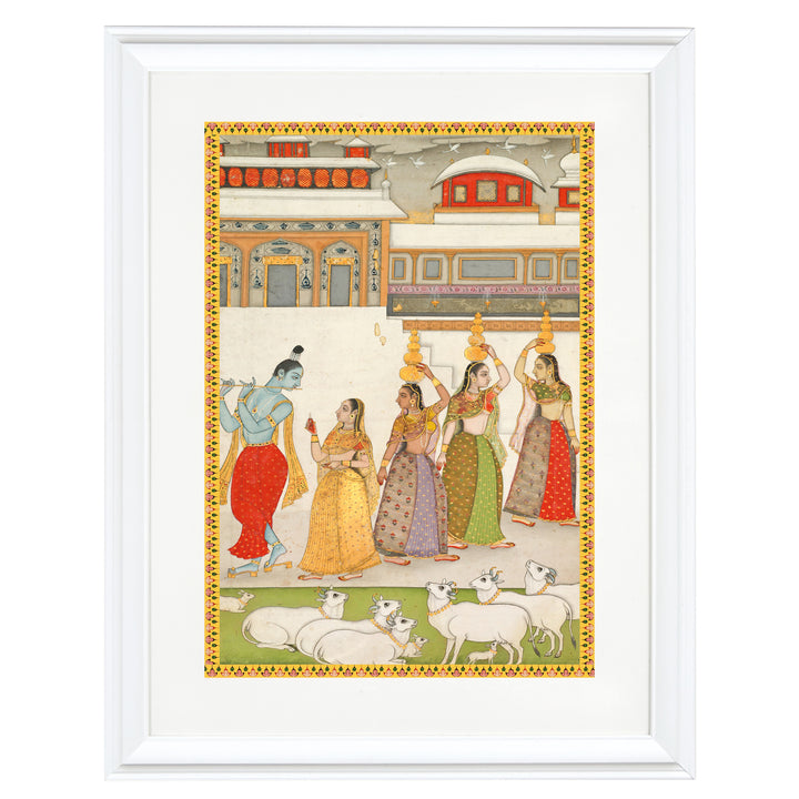 Gujari Ragini Art Print