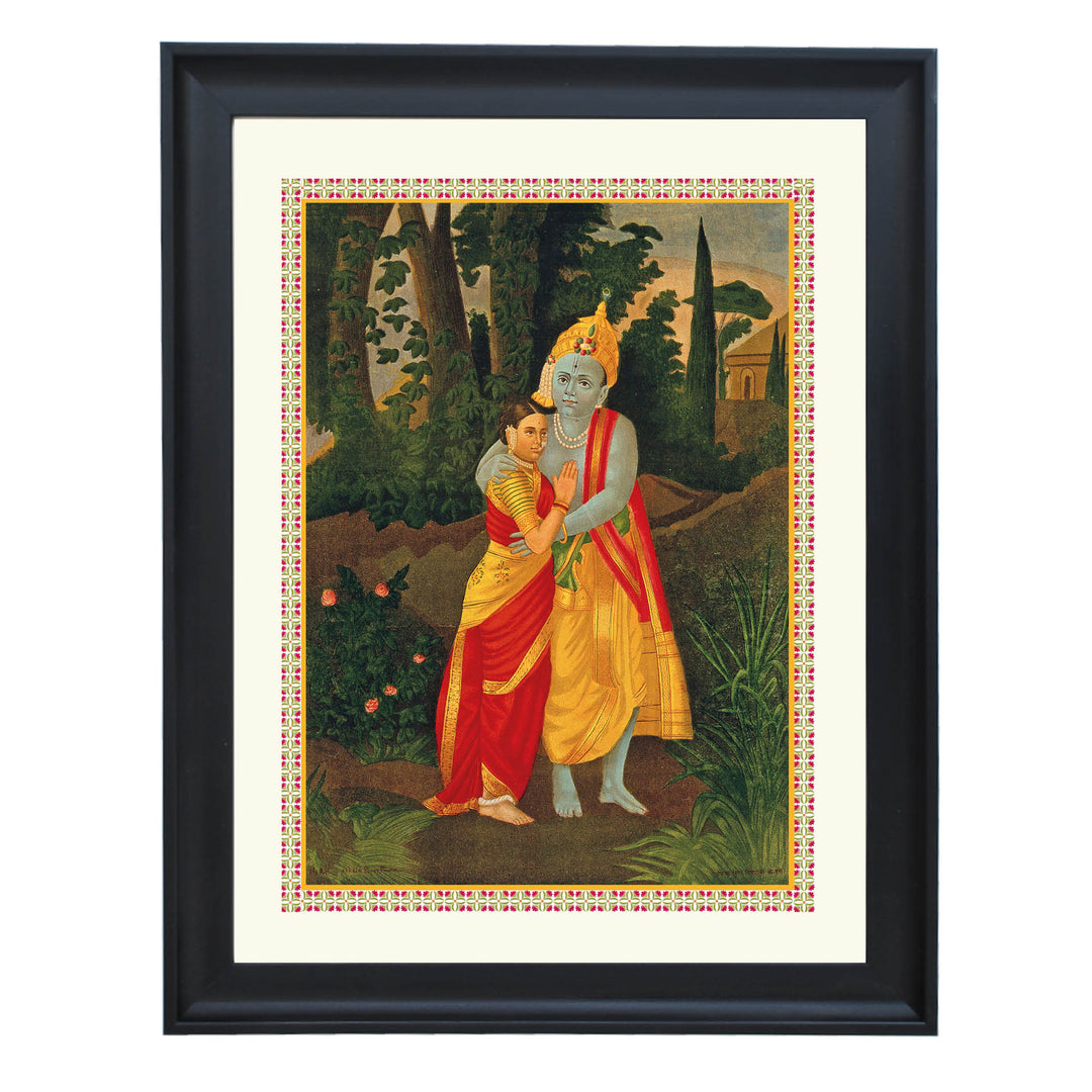 Radha-Krishna: A Love Transcendent Art Print