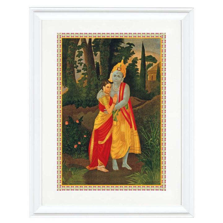 Radha-Krishna: A Love Transcendent Art Print