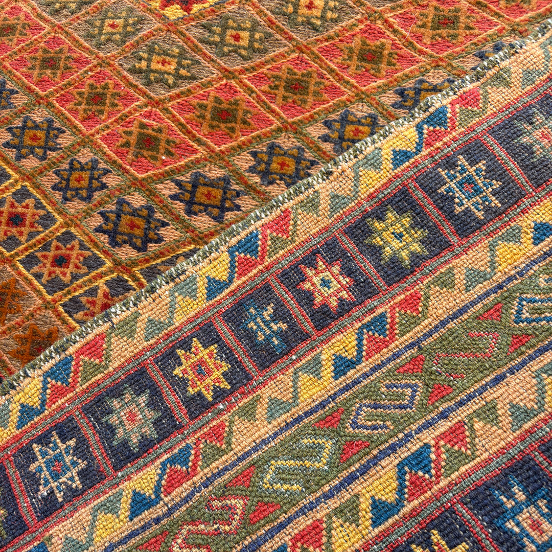 Naksha Mushwani, one-of-a-kind Afghan rug — additional view
