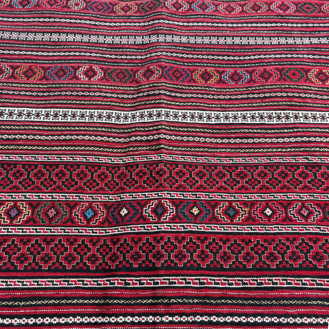 Lakeer Laghari, one-of-a-kind Afghan rug — additional view