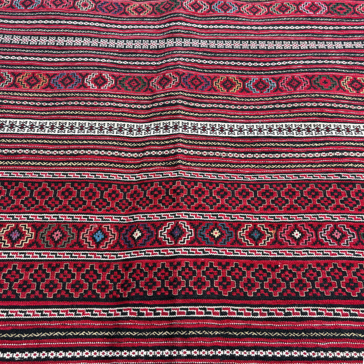 Lakeer Laghari, one-of-a-kind Afghan rug — additional view