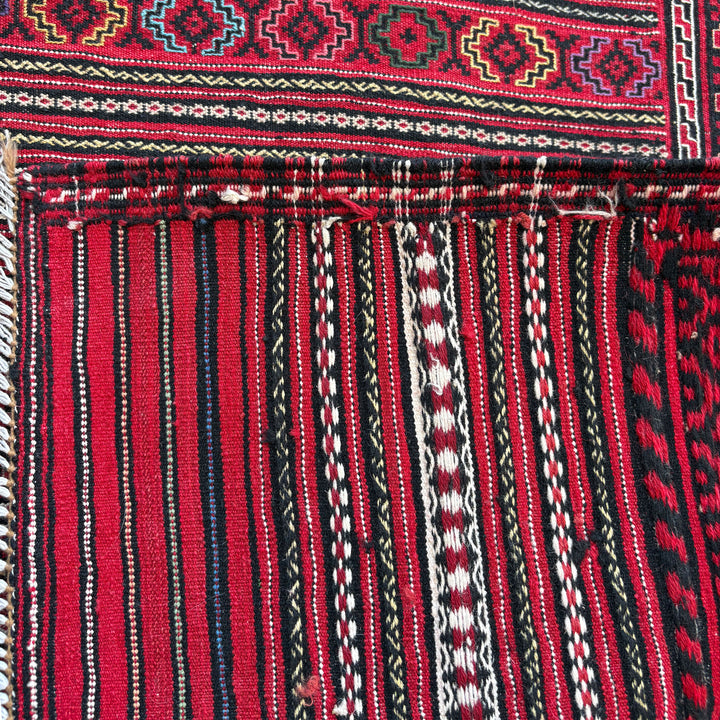 Lakeer Laghari, one-of-a-kind Afghan rug — additional view