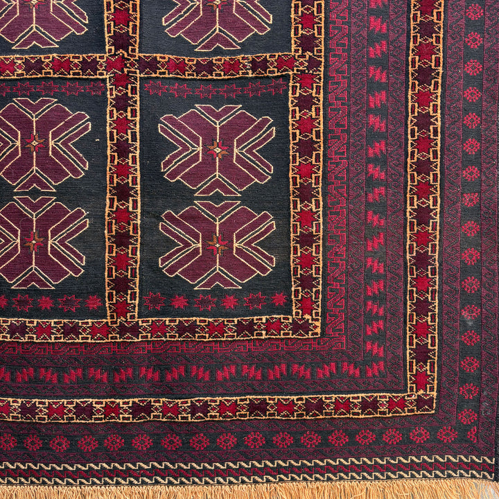 Khana Kalainav, one-of-a-kind Afghan rug — additional view