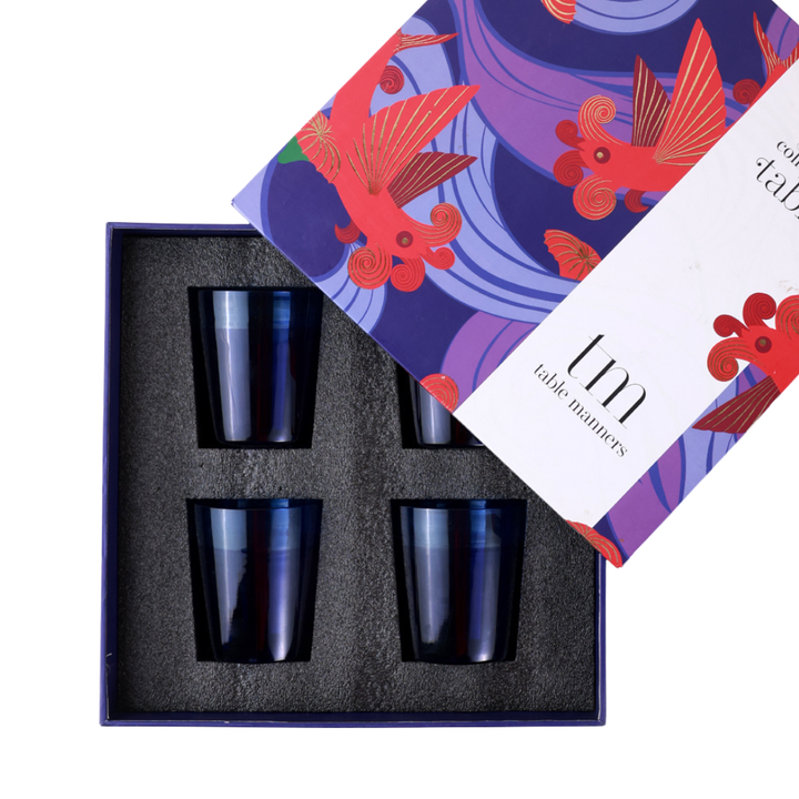Blue me away Glasses Set