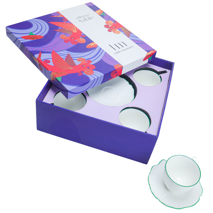 Edge of Evergreen Tea Set