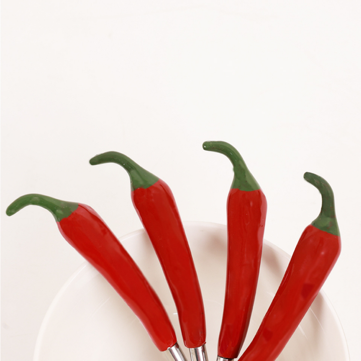 Pepper Pop Tea Spoons
